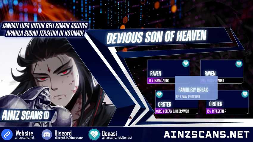 Komik Devious Son Of Heaven Chapter 65 gambar 1