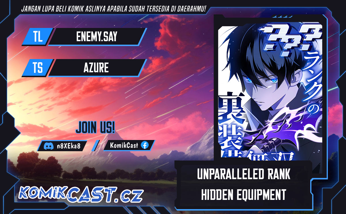 Komik Unparalleled ??? Rank Hidden Equipment Chapter 20 gambar 1