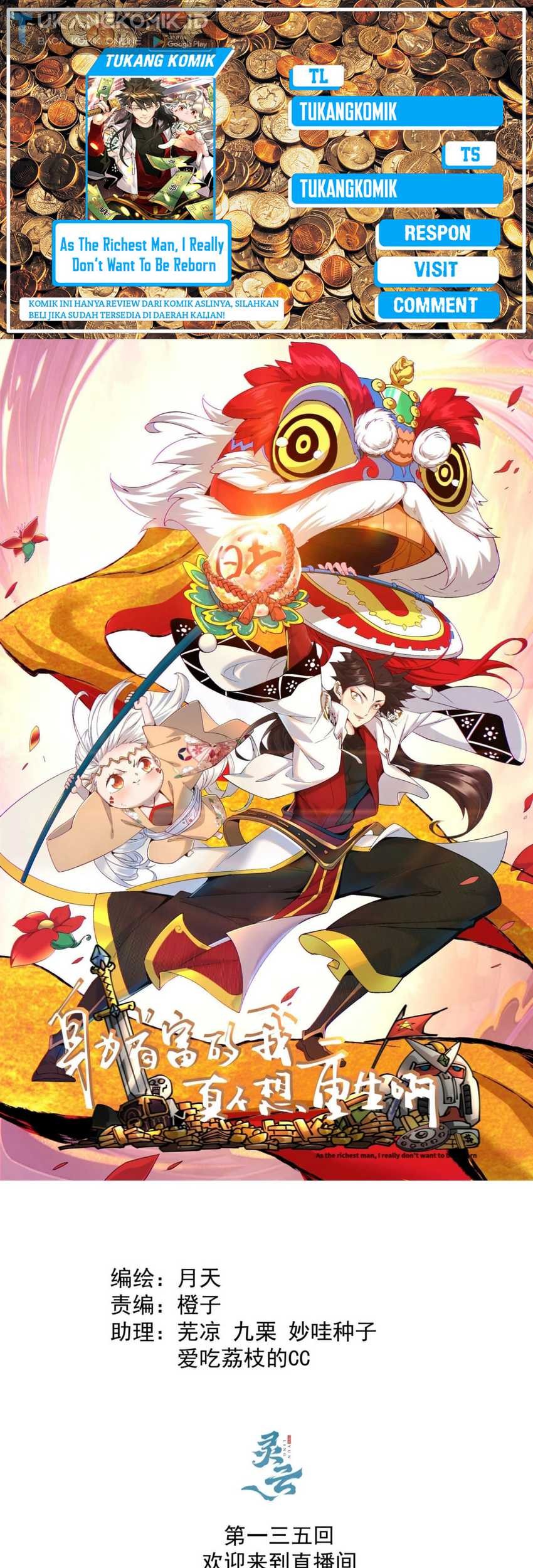 Komik As The Richest Man, I Really Don’t Want To Be Reborn Chapter 135 gambar 1