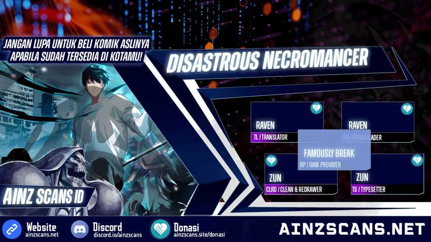 Komik Disastrous Necromancer Chapter 129 gambar 1