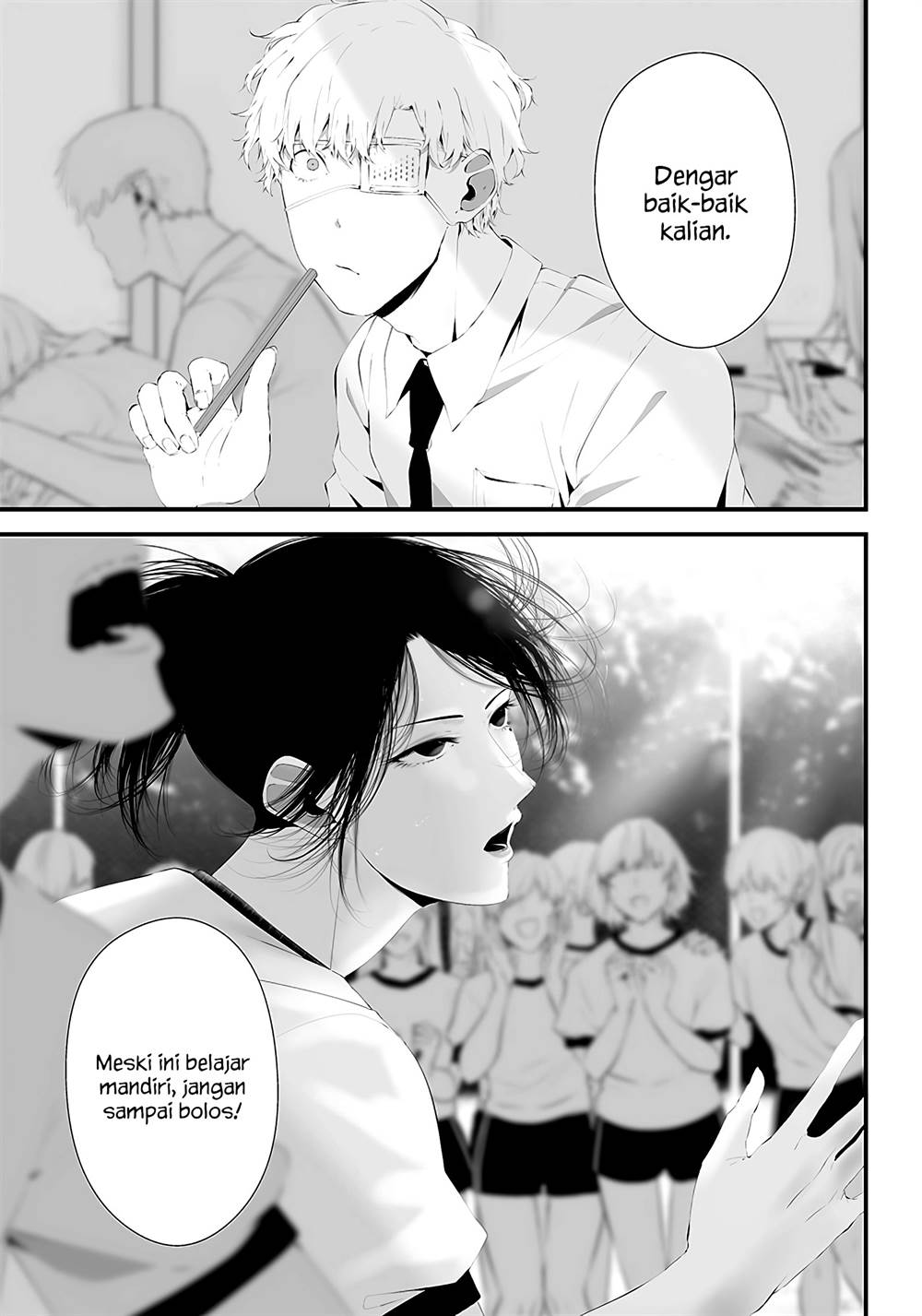Komik Tsurenai Hodo Aokute Azatoi Kurai ni Akai Chapter 35 gambar 1