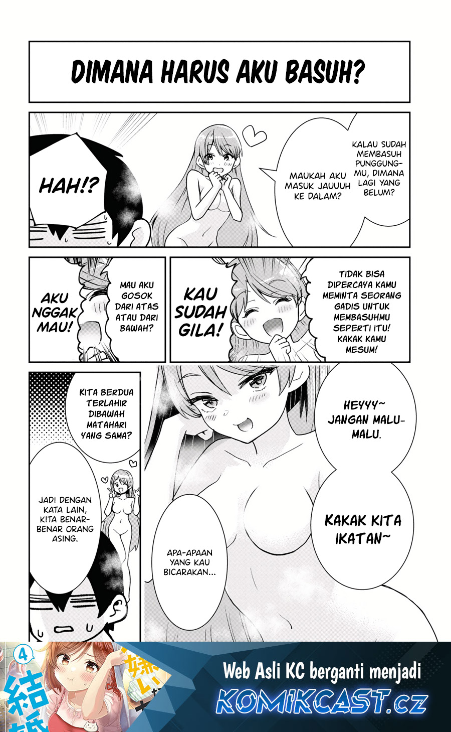 Manga Kurasu no Daikirai na Joshi to Kekkon Suru Koto ni Natta Chapter 26.1 gambar 2