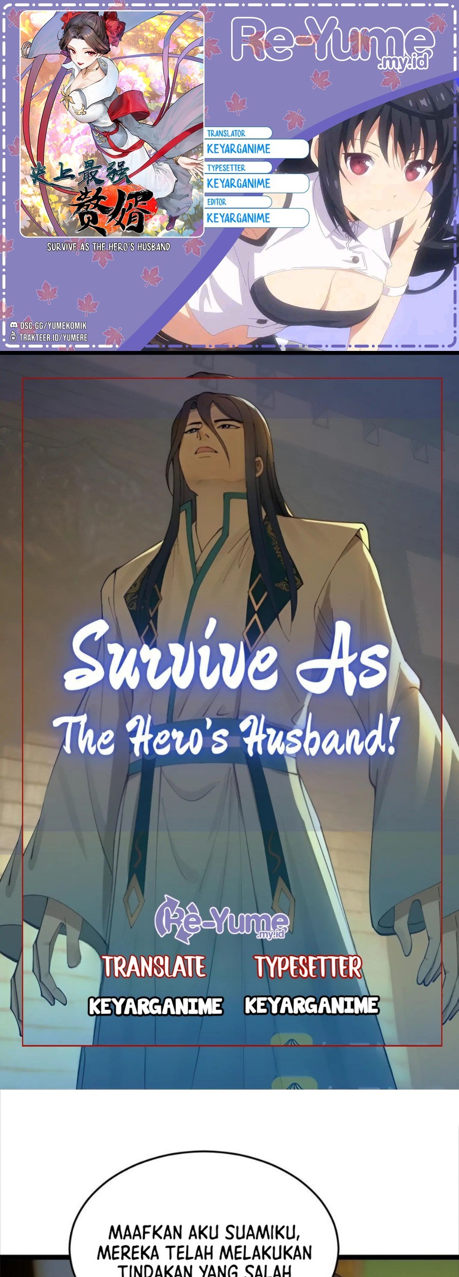 Komik Survive As The Hero’s Husband Chapter 38 gambar 1