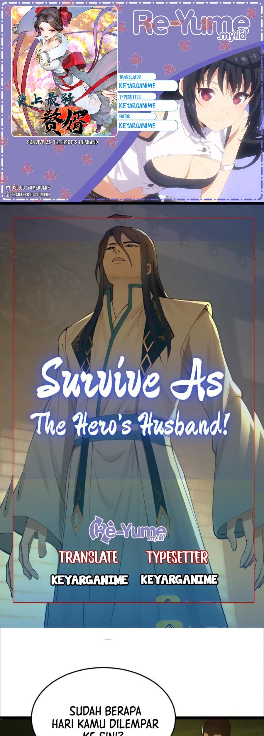 Komik Survive As The Hero’s Husband Chapter 36 gambar 1