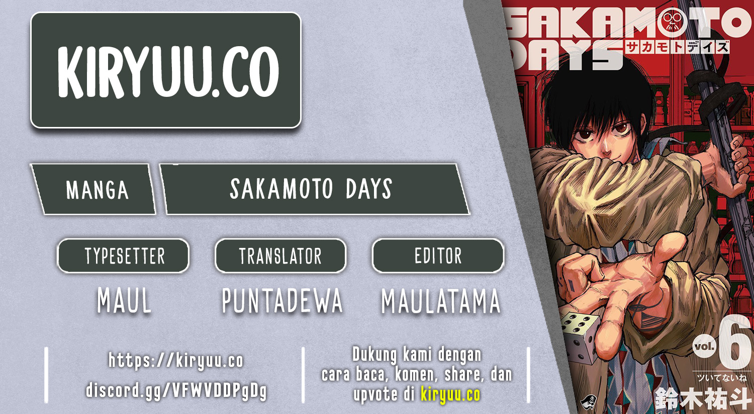 Komik Sakamoto Days Chapter 188 gambar 1