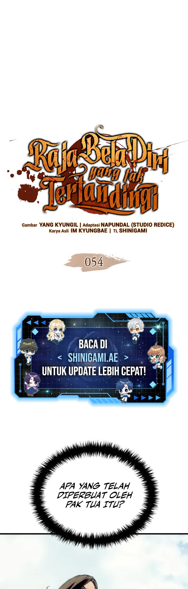 Manhwa The Indomitable Martial King Chapter 54 gambar 2