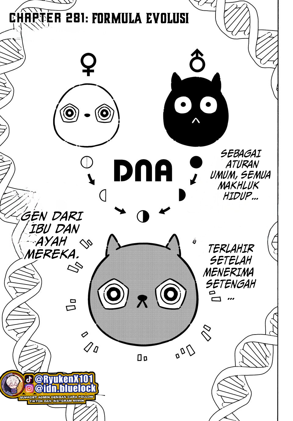 Komik Blue Lock Chapter 281 gambar 1