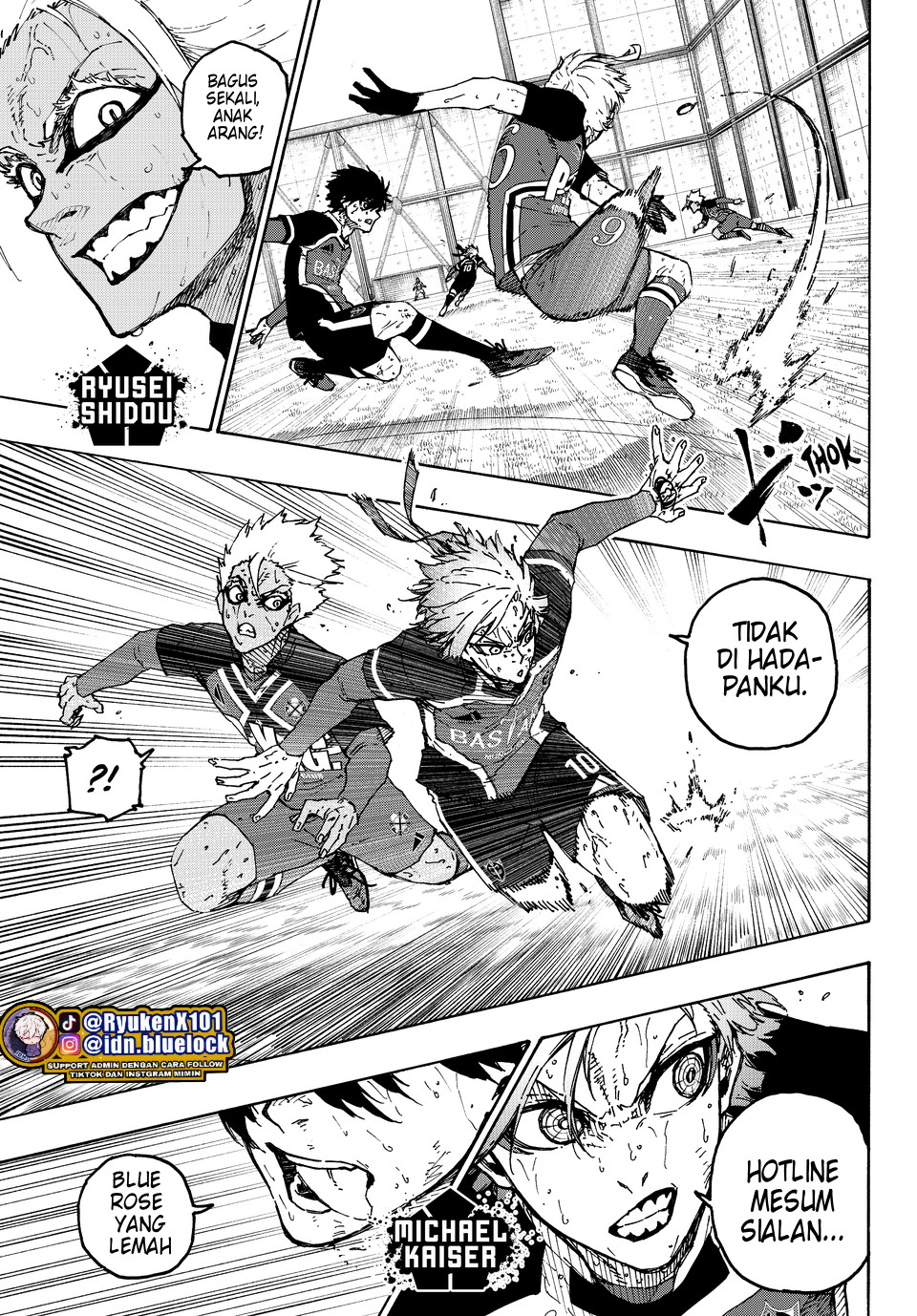 Blue Lock Chapter 280 - Halaman 9