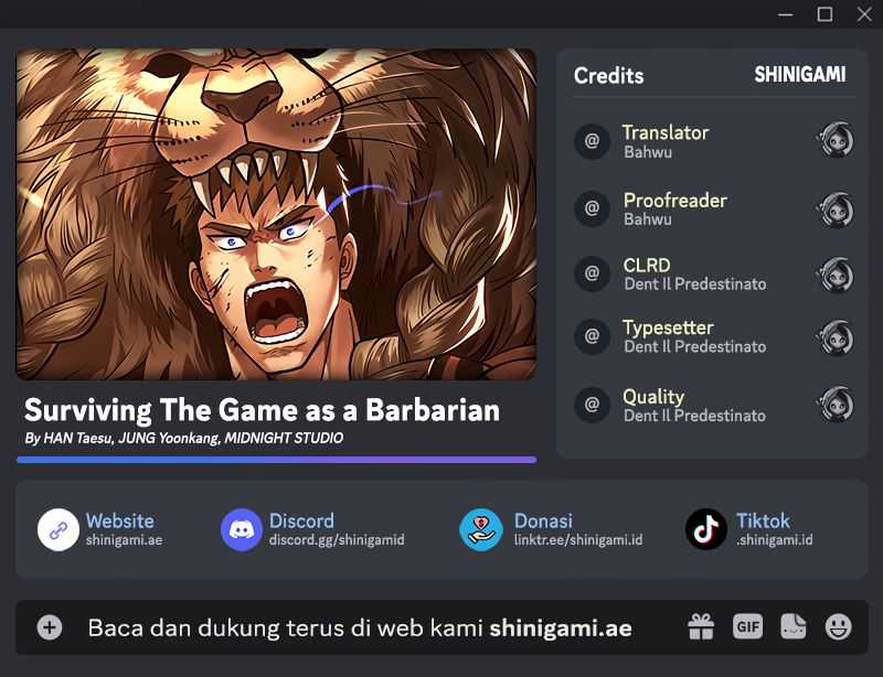 Komik Survive as a Barbarian in the Game Chapter 79 gambar 1
