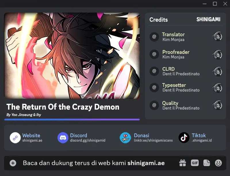 Komik Return of the Mad Demon Chapter 129 gambar 1