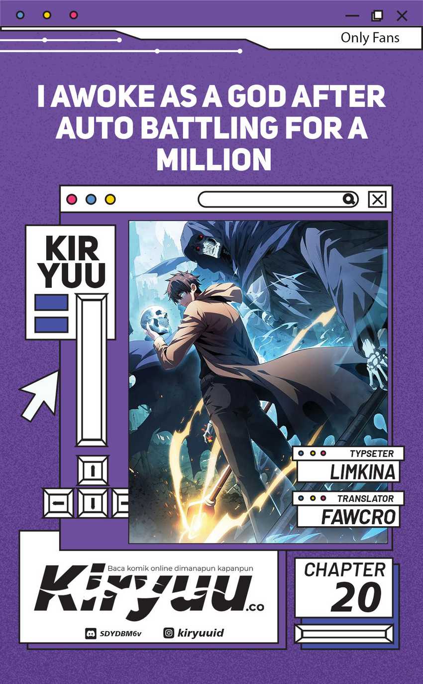 Komik I Awoke as a God After Auto Battling For a Million Years (Idle Player Returns as a God) Chapter 20 gambar 1
