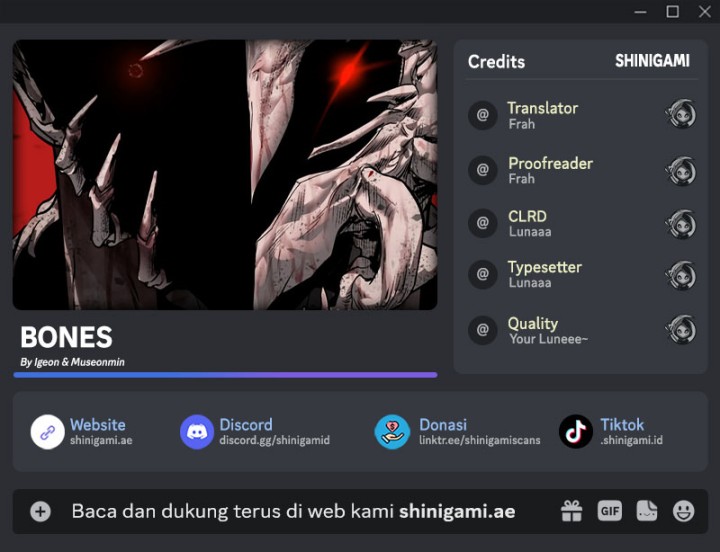 Komik Bones Chapter 10 gambar 1