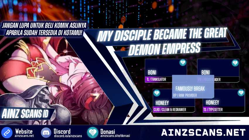 Komik My Disciple Became The Great Demon Empress?! Chapter 27 gambar 1