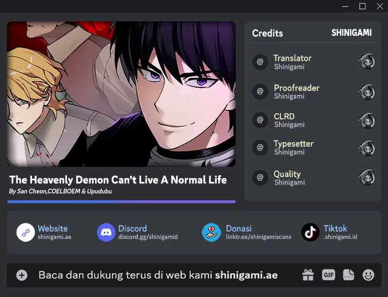 Komik The Heavenly Demon Can’t Live a Normal Life Chapter 132 gambar 1