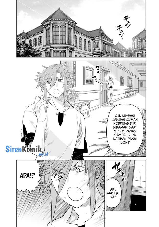 Manga Ochikobore Datta Ani Ga Jitsuha Saikyou: Shijou Saikyou No Yuusha Wa Tensei-shi, Gakuen De Mujikaku Ni Musou Suru Chapter 32 gambar 2