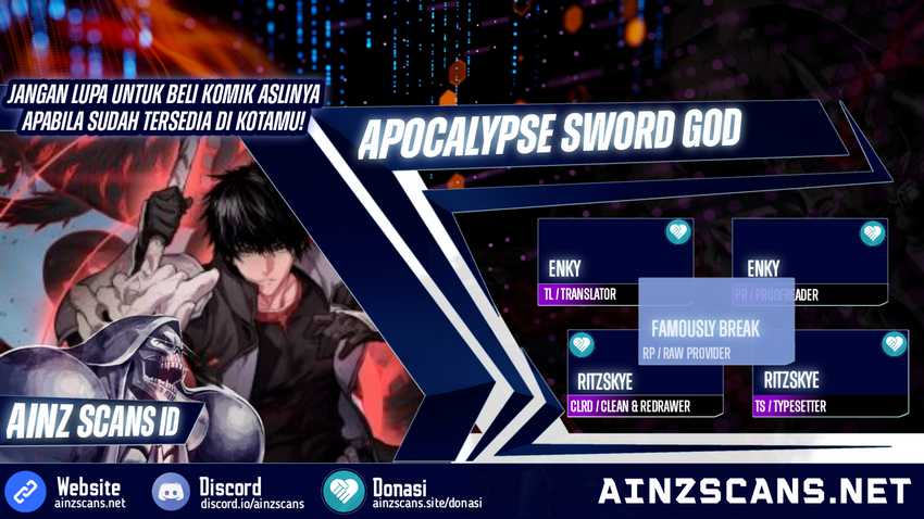 Komik Apocalypse Sword God Chapter 26 gambar 1