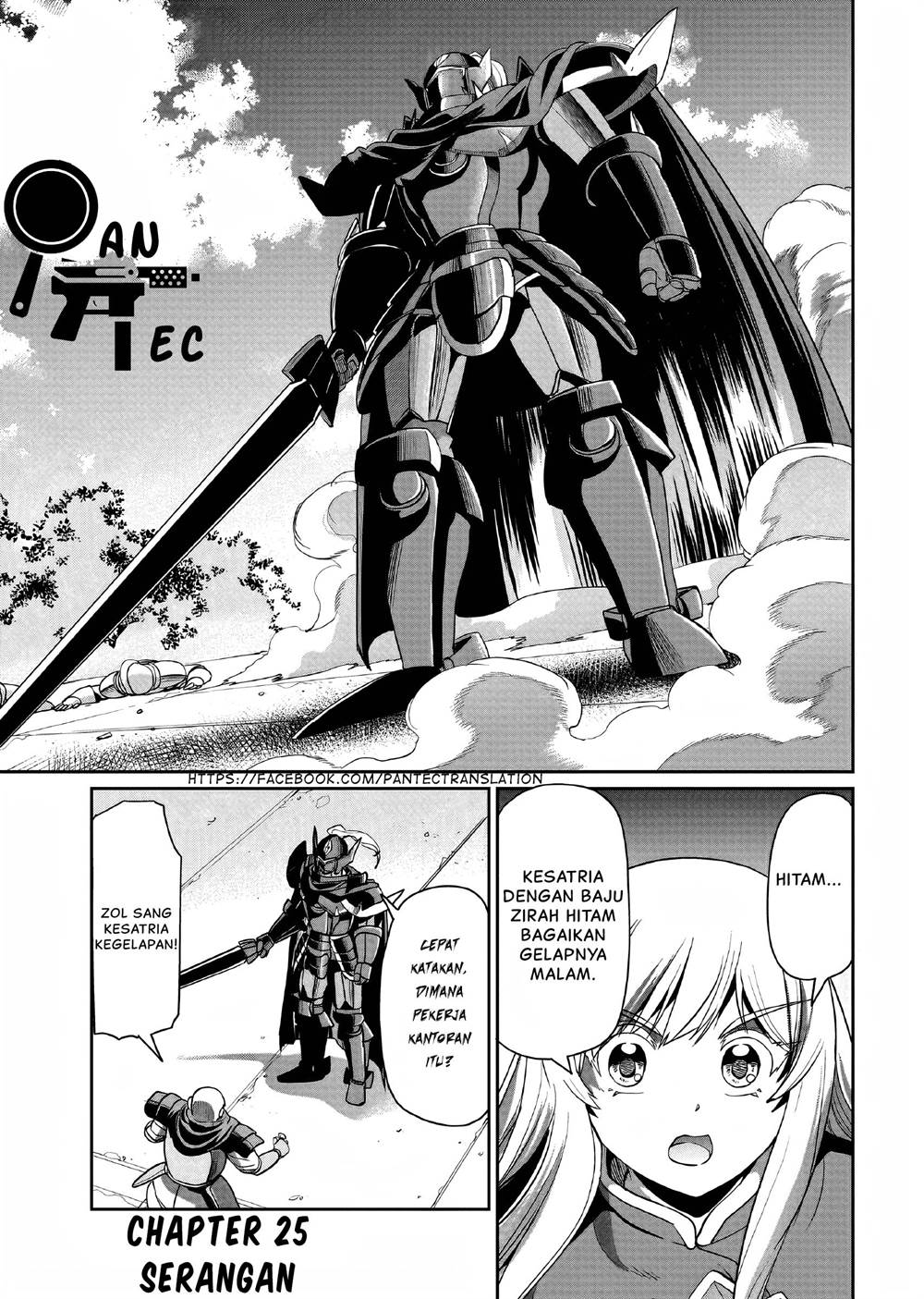 Manga Isekai Shoukan Oji-san no Juumusou Life – Sabage Suki Salaryman wa Kaisha Owari ni Isekai e Chokki suru Chapter 25 gambar 2