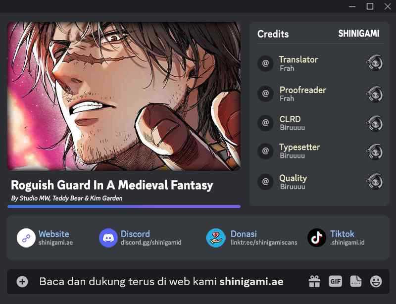 Komik Roguish Guard in a Medieval FantasyRoguish Guard in a Medieval Fantasy Chapter 09 gambar 1