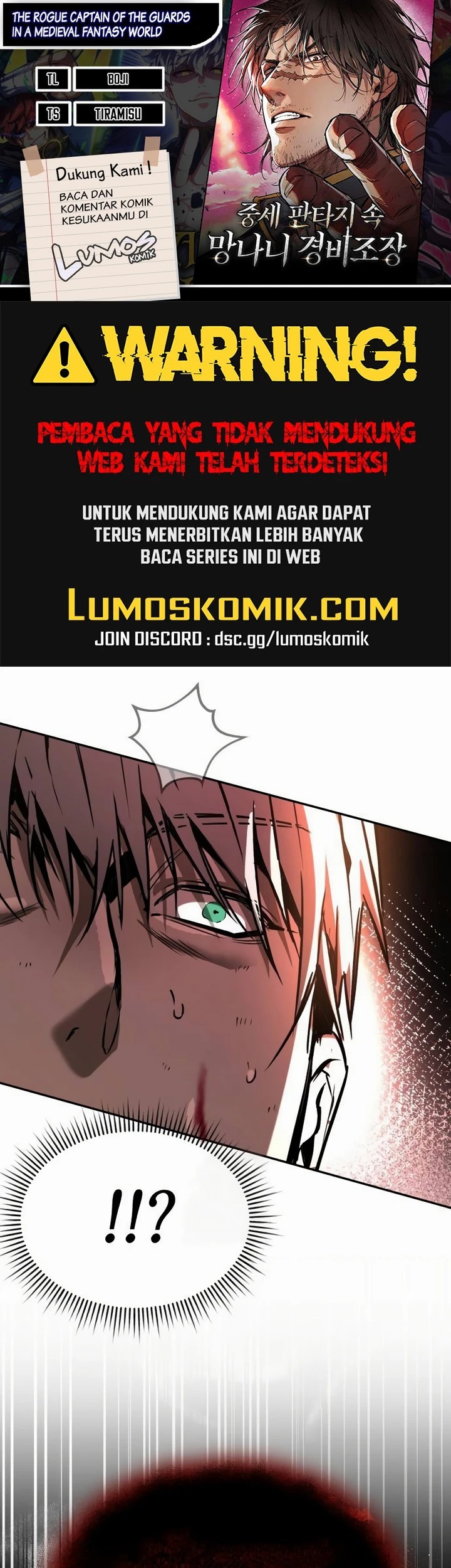 Komik Roguish Guard in a Medieval FantasyRoguish Guard in a Medieval Fantasy Chapter 06 gambar 1