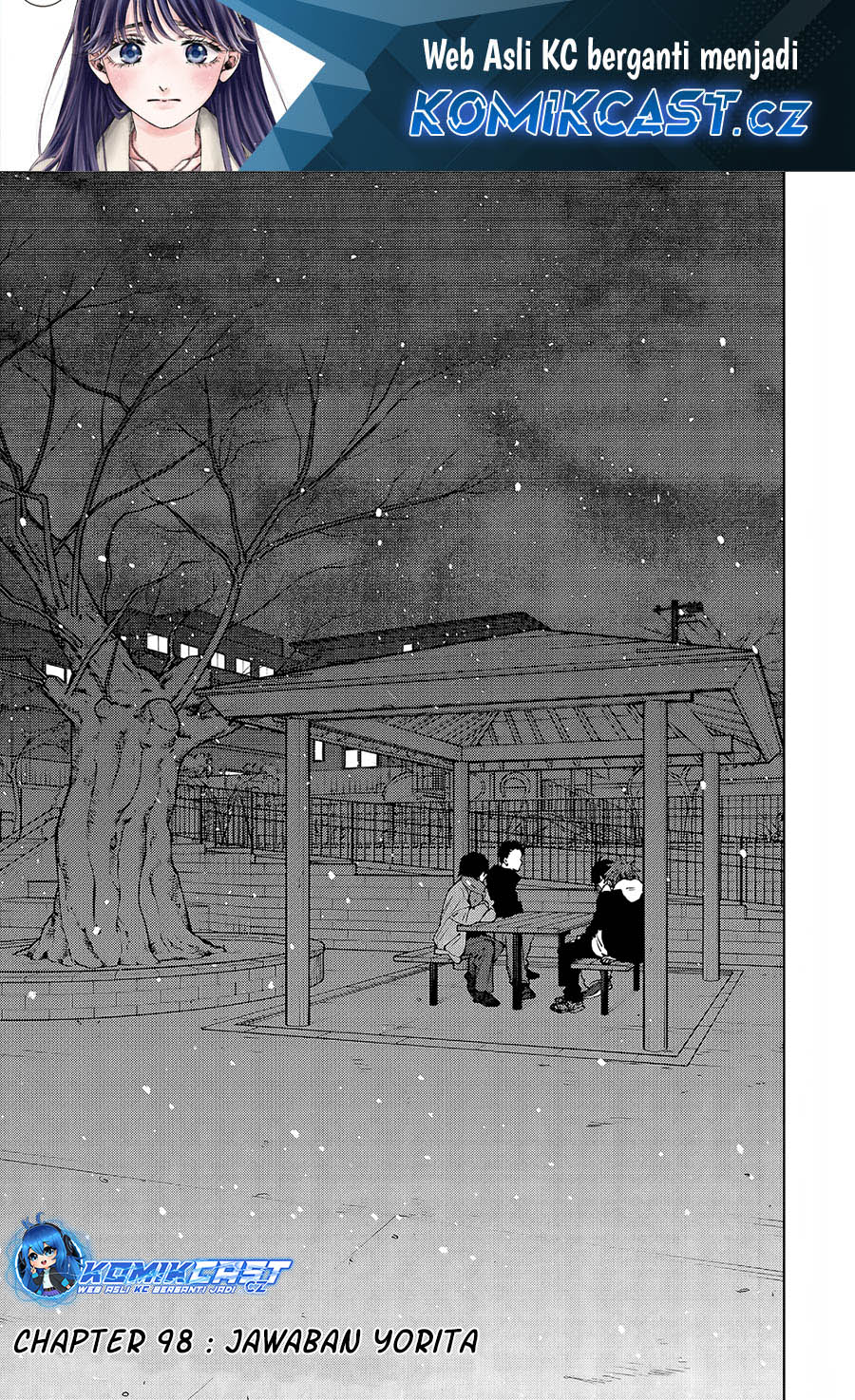 Manga Kaoru Hana wa Rin to Saku Chapter 98 gambar 2