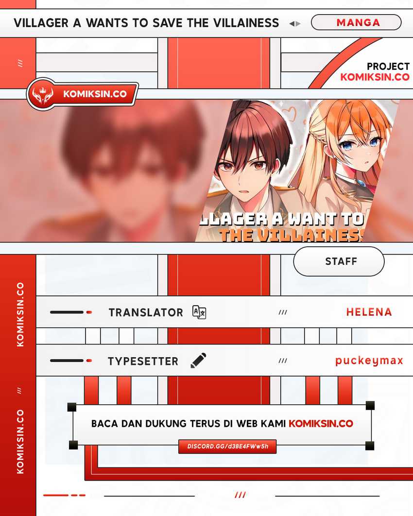 Komik Villager A Wants to Save the Villainess no Matter What! Chapter 33 gambar 1