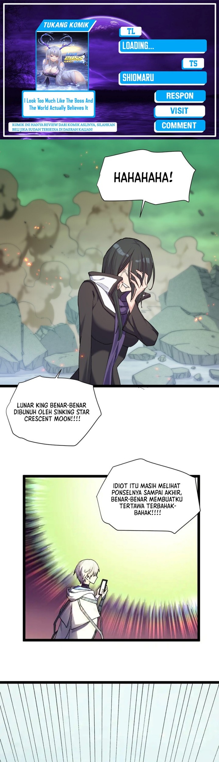 Komik I Look Too Much Like The Boss And The World Actually Believes It Chapter 20 gambar 1