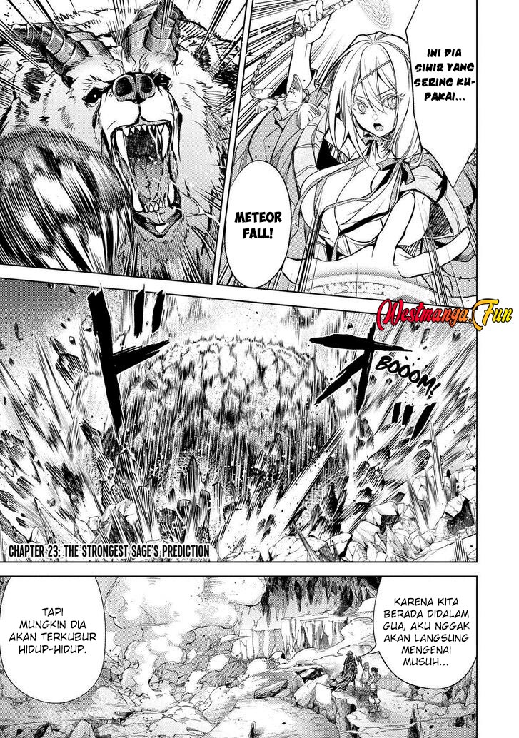 Manga Senmetsumadou no Saikyou Kenja: Musai no Kenja, Madou wo Kiwame Saikyou e Itaru Chapter 23 gambar 2
