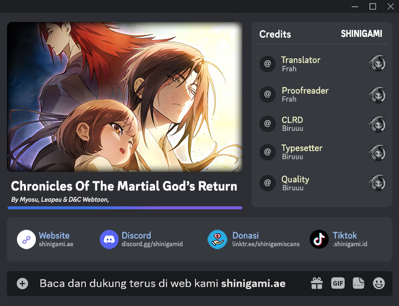 Komik Chronicles Of The Martial God’s Chapter 108 gambar 1