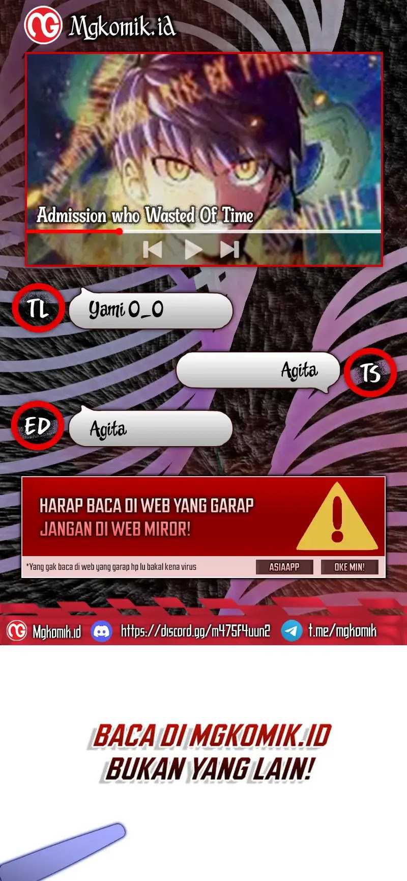 Komik Admission is a Waste of Time Chapter 11 gambar 1