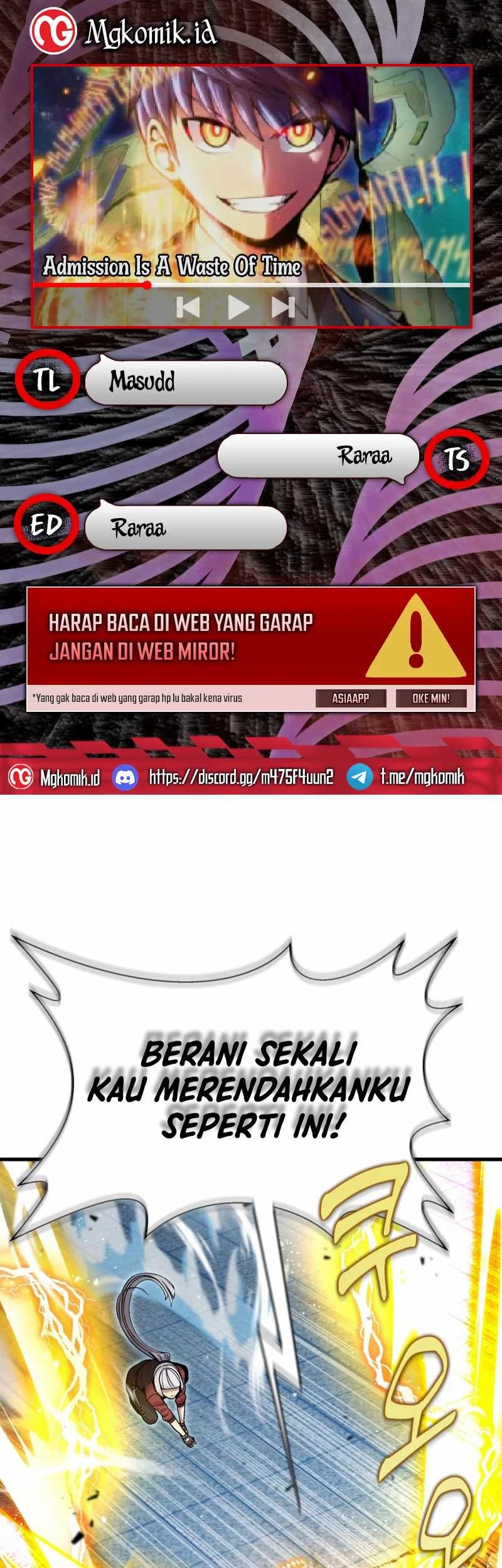 Komik Admission is a Waste of Time Chapter 08 gambar 1