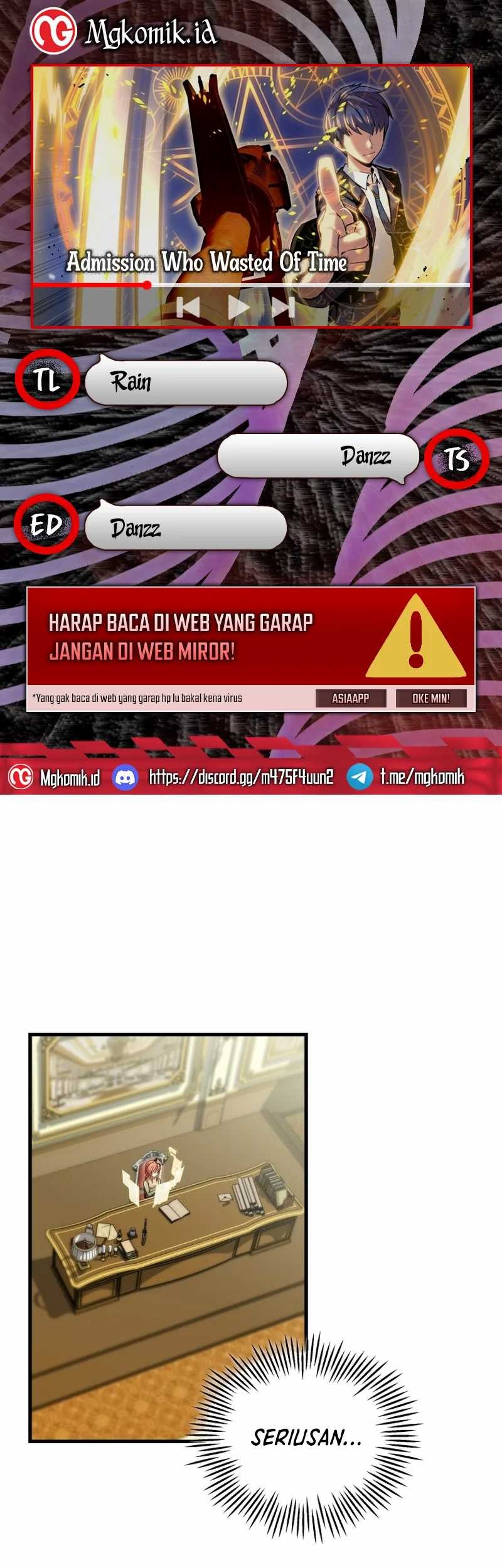 Komik Admission is a Waste of Time Chapter 06 gambar 1
