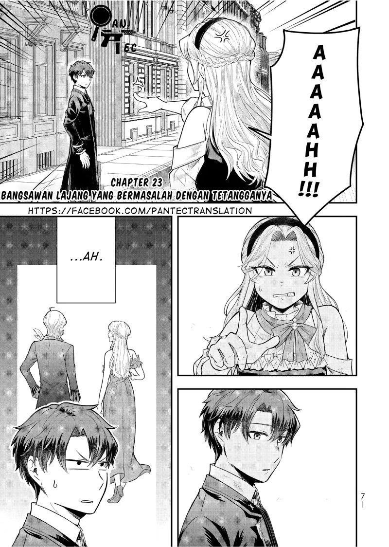 Manga Dokushin Kizoku wa Isekai wo Ouka Suru: Kekkon Shinai Otoko no Yuuga na Ohitori-sama Life Chapter 23 gambar 2