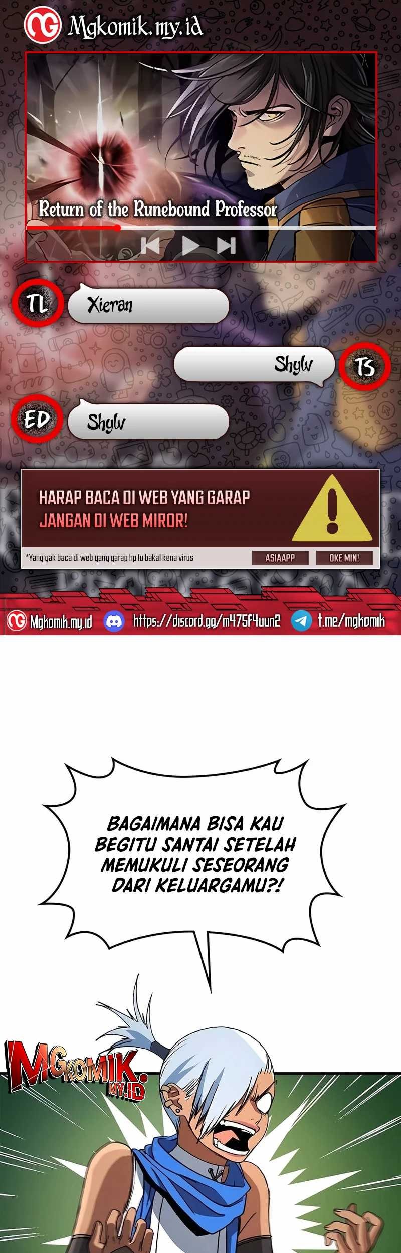 Komik Return of the Renebound Professor Chapter 16 gambar 1