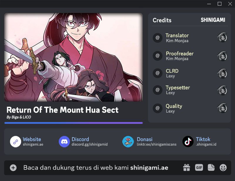 Komik Return of the Flowery Mountain Sect Chapter 151 gambar 1