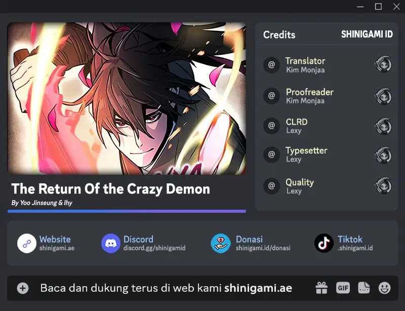 Komik Return of the Mad Demon Chapter 132 gambar 1