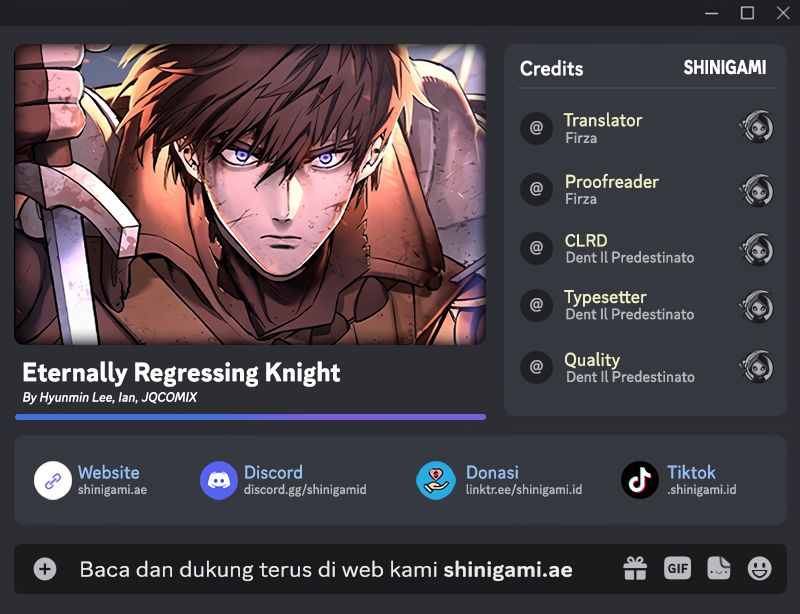 Komik Eternally Regressing Knight Chapter 34 gambar 1