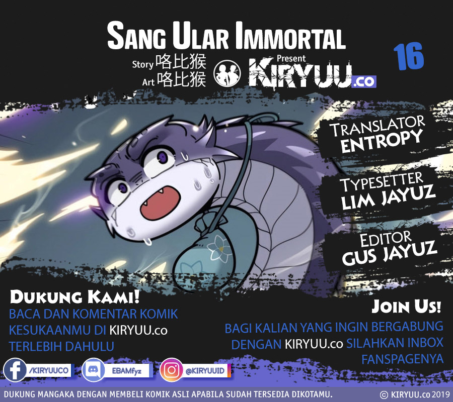 Komik Snake Immortal: The Tale of a Snake’s Cultivation to Immortality Chapter 16 gambar 1
