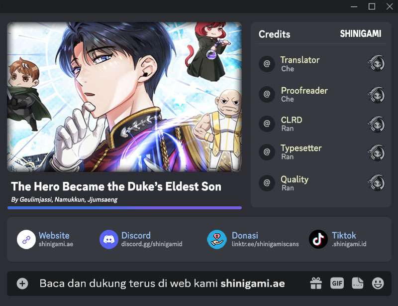 Komik The Hero Became The Duke’s Eldest Son Chapter 49 gambar 1