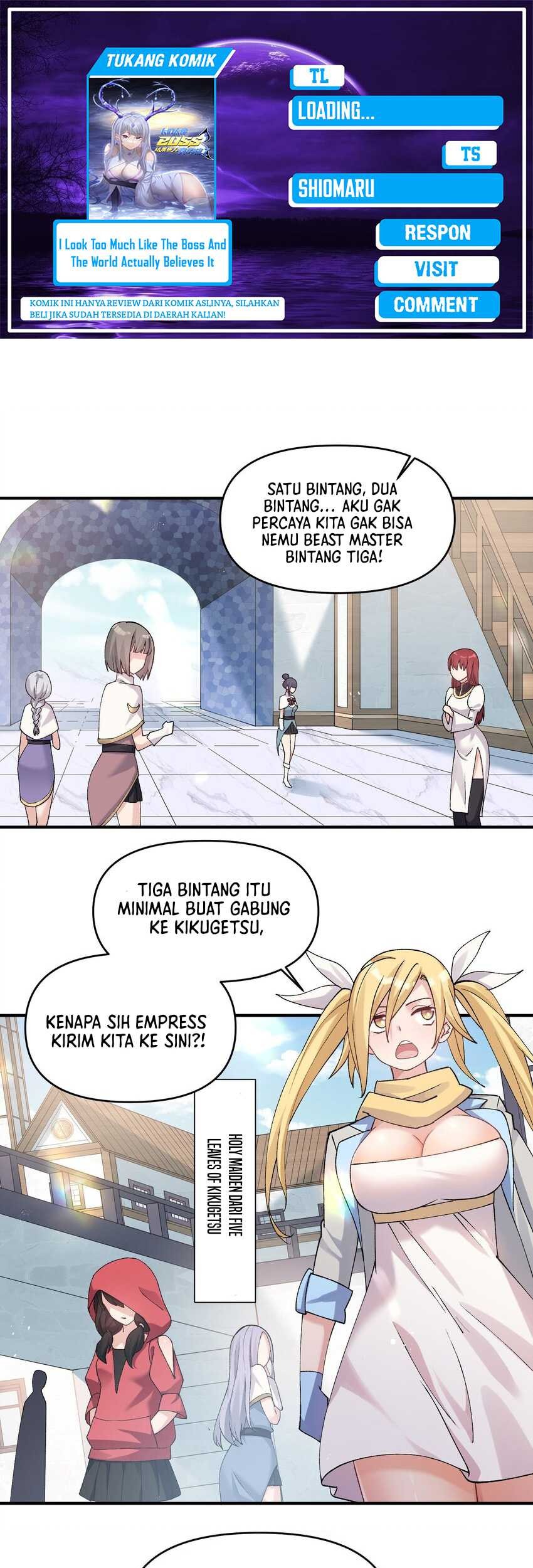 Komik I Look Too Much Like The Boss And The World Actually Believes It Chapter 33 gambar 1