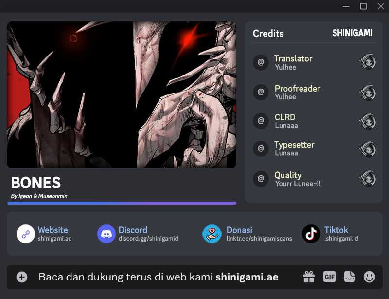 Komik Bones Chapter 14 gambar 1