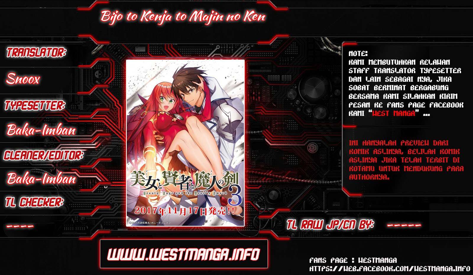 Manga Bijo to Kenja to Majin no Ken Chapter 03 gambar 2