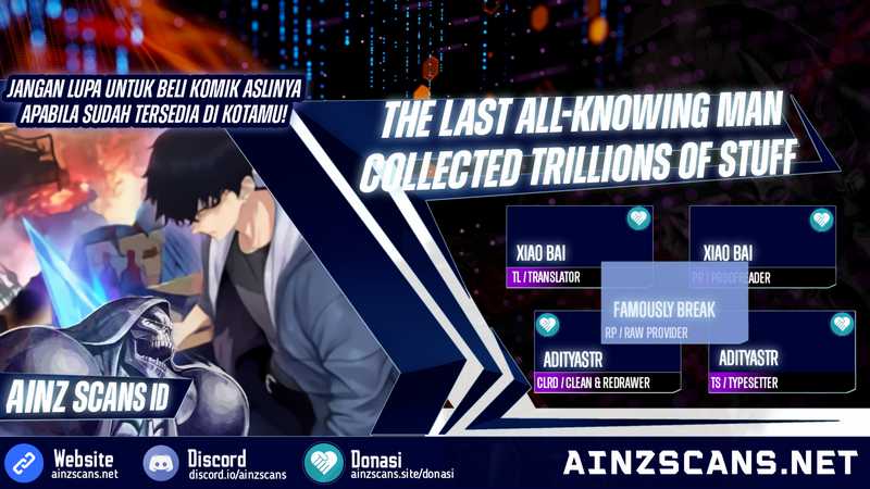 Manhua The Last All-Knowing Man Collected Trillions of Stuff from Day One Chapter 37 gambar 2