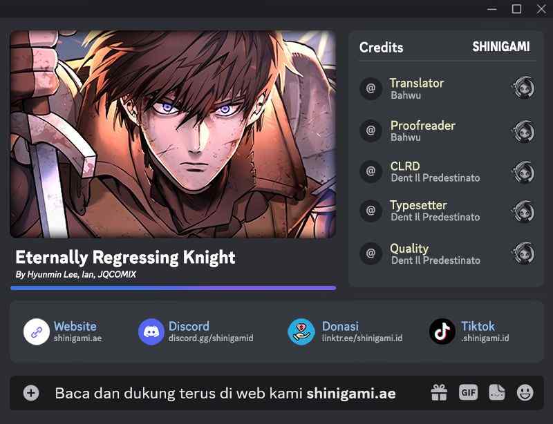 Komik Eternally Regressing Knight Chapter 35 gambar 1