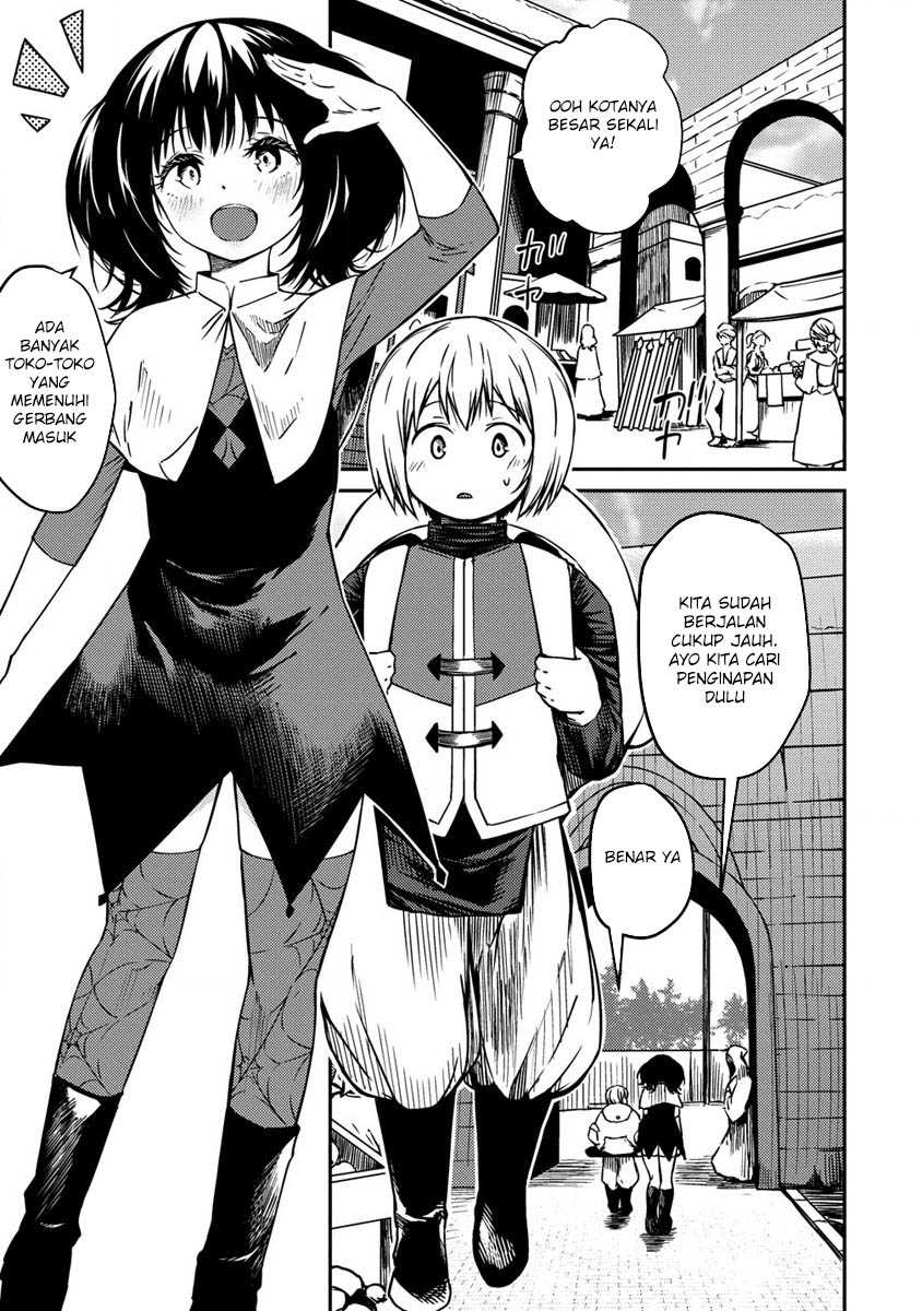 Manga Monster Onna Kanbu wa Osanaki Yuusha wo Dekiaisuru Chapter 03 gambar 2