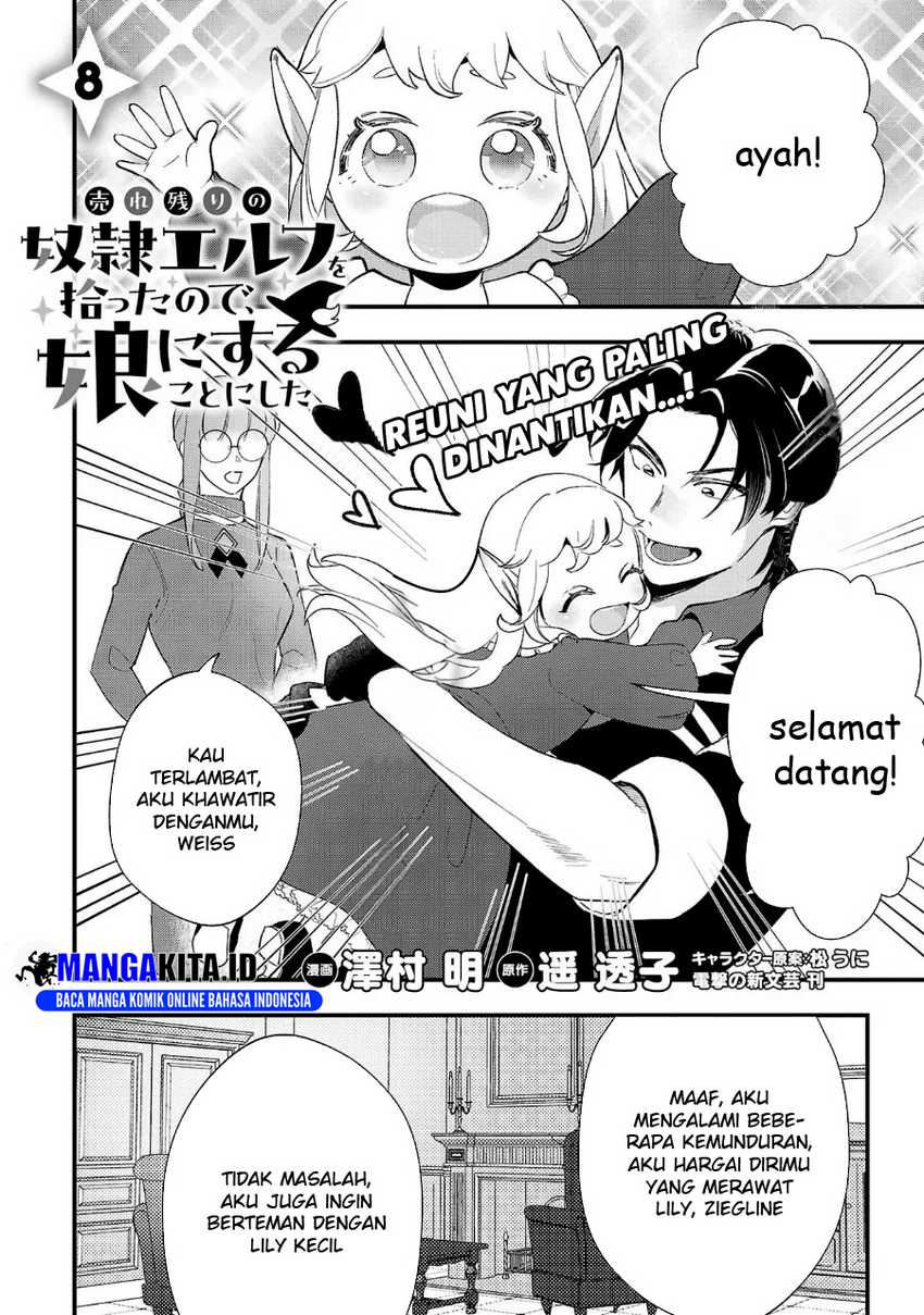 Manga Urenokori no Dorei Elf wo Hirotta no de, Musume ni suru Koto ni shita Chapter 08 gambar 2