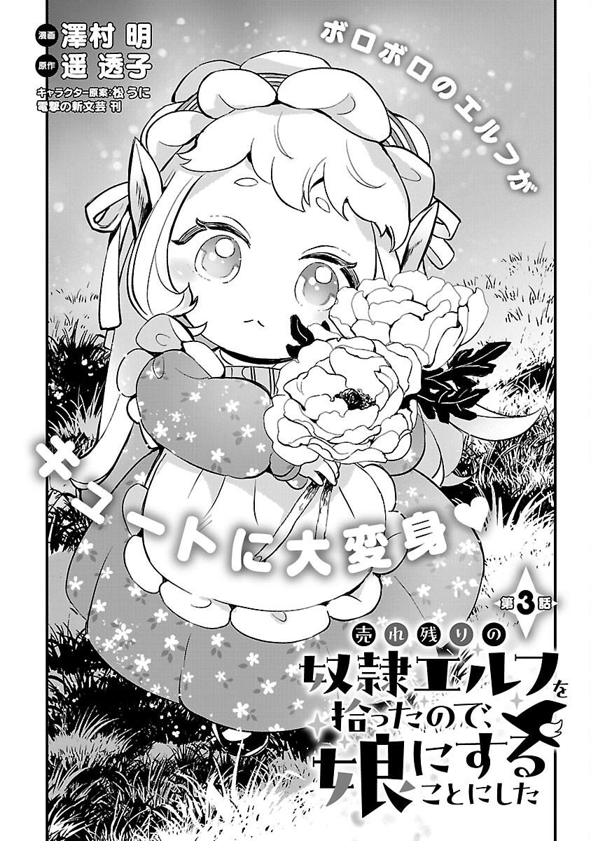 Manga Urenokori no Dorei Elf wo Hirotta no de, Musume ni suru Koto ni shita Chapter 03 gambar 2
