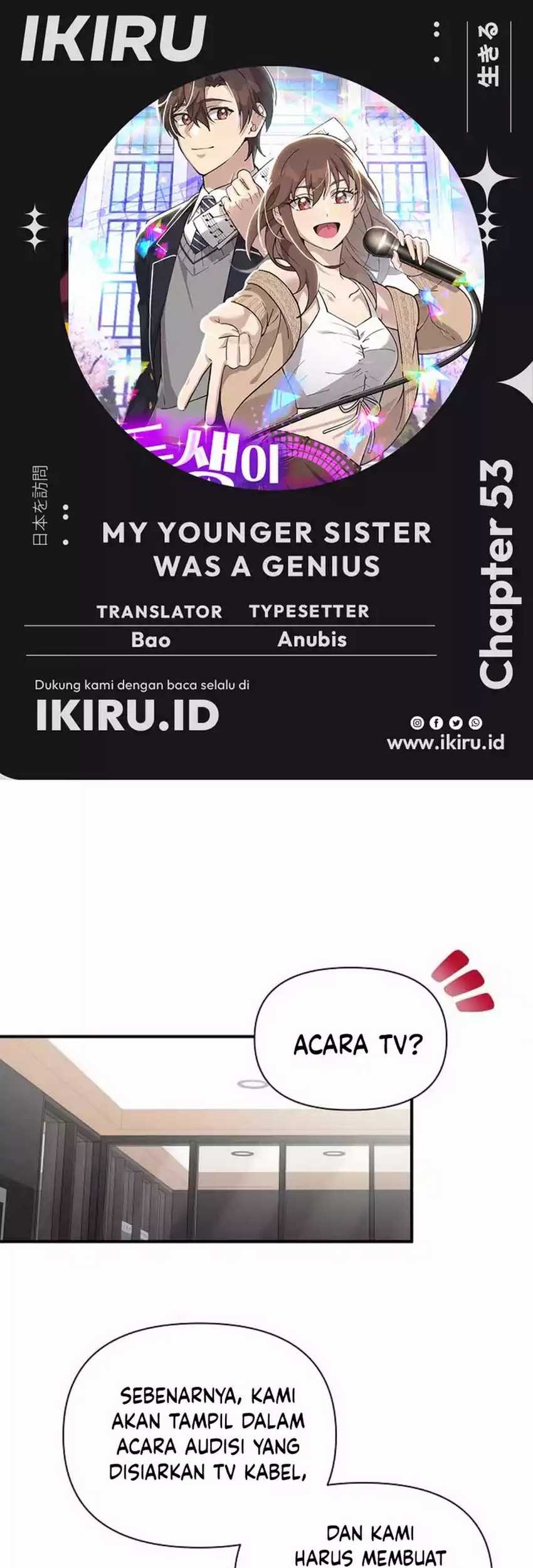 Komik My Younger Sister Was a Genius Chapter 53 gambar 1