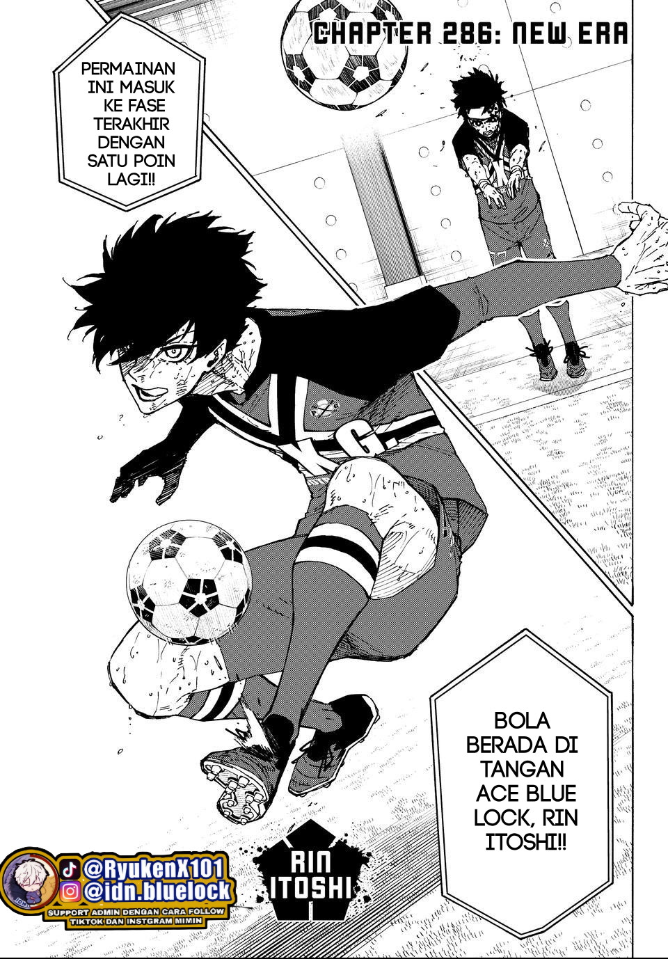 Komik Blue Lock Chapter 286 gambar 1