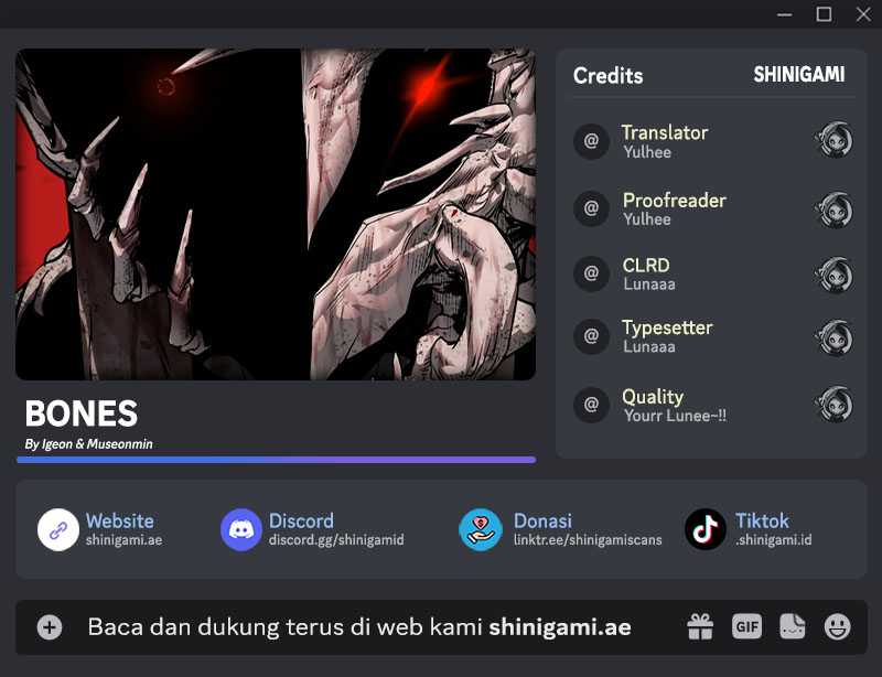 Komik Bones Chapter 15 gambar 1