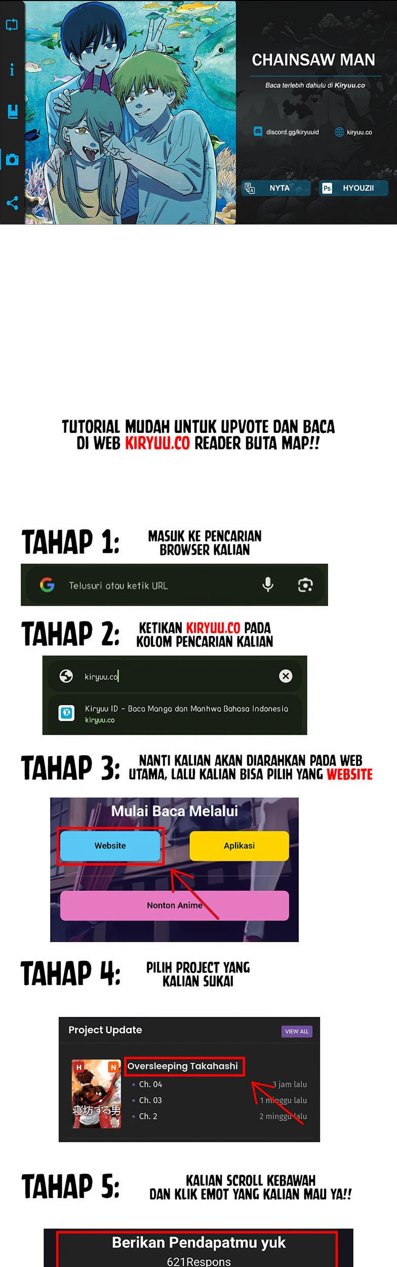 Komik Chainsaw Man Chapter 186 gambar 1